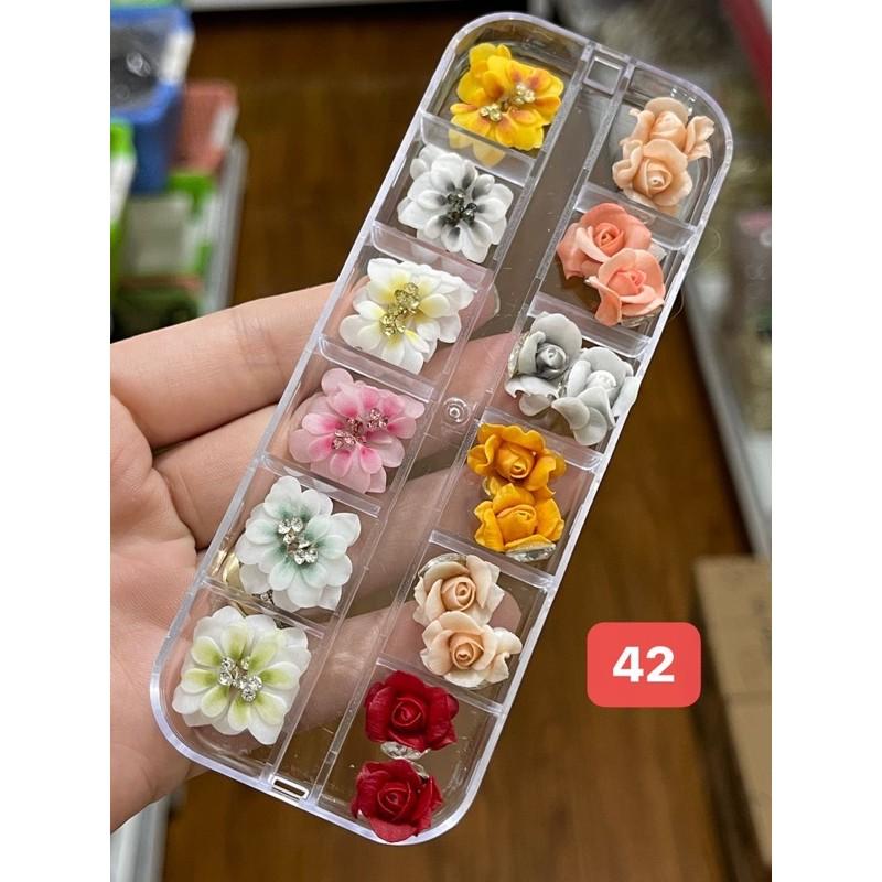 Sét hoa mix giá siêu rẻ” tặng kèm khay đựng”