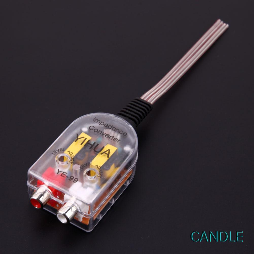 Thiết Bị Chuyển Đổi Âm Thanh 12v Rca Chuyên Dụng Cho Xe Hơi
