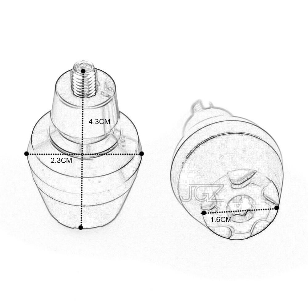 Phụ Kiện Chống Va Chạm 6mm Cho Bánh Xe Máy
