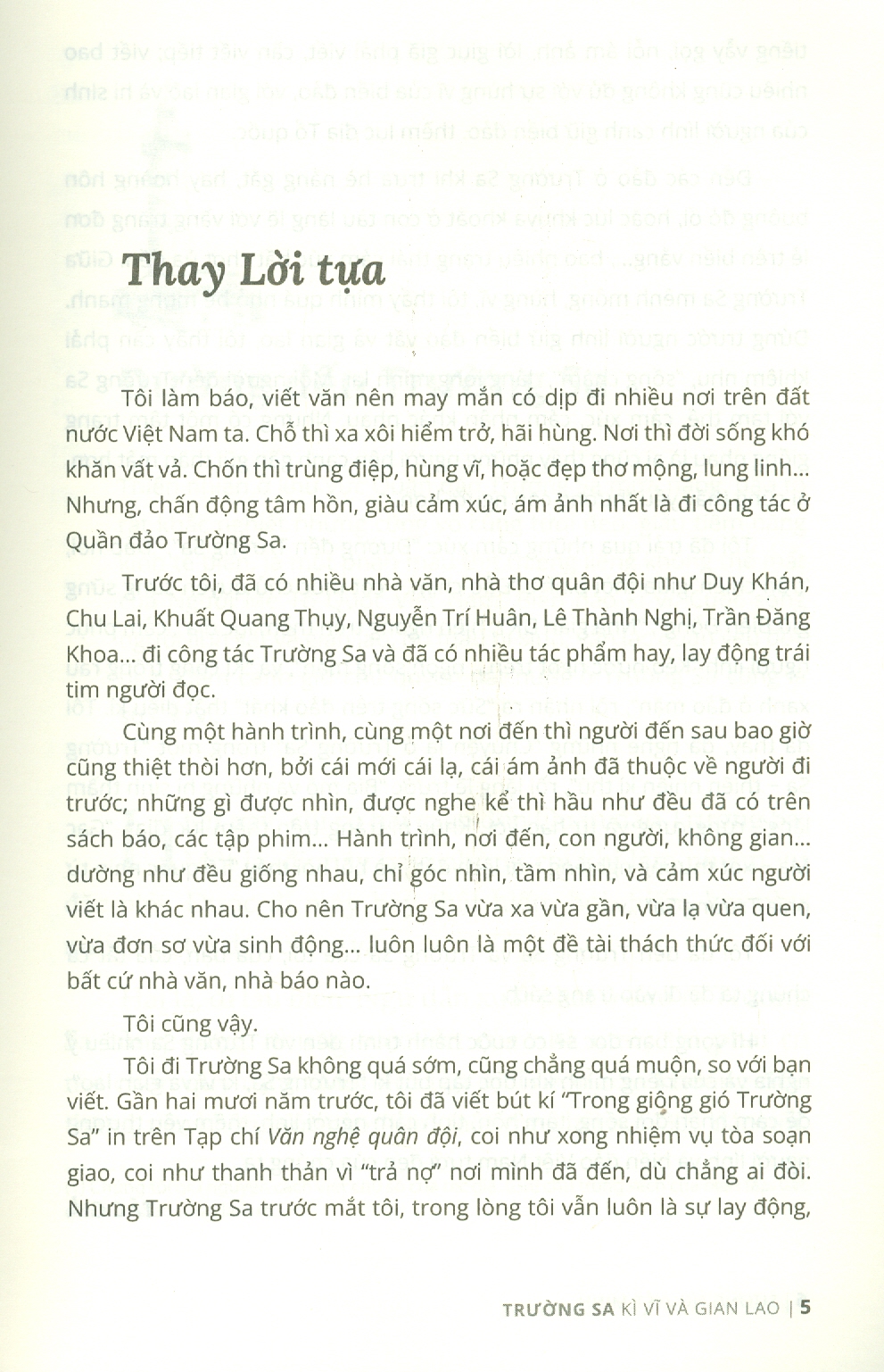 Trường Sa - Kì Vĩ Và Gian Lao