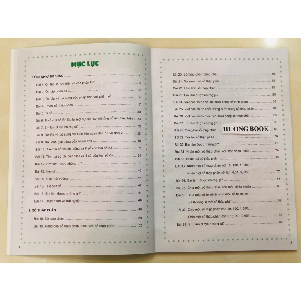 Sách - Combo Vở thực hành Toán 5 - tập 1 + 2 (Bộ sách Chân trời sáng tạo)