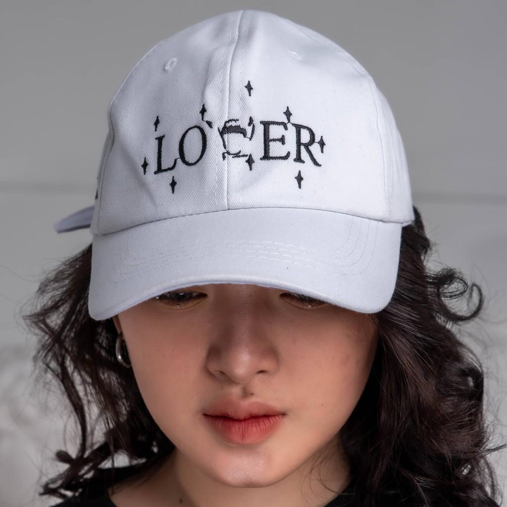 Nón kết Paradox LOVER CAP (WHITE) - BLACK WORDING