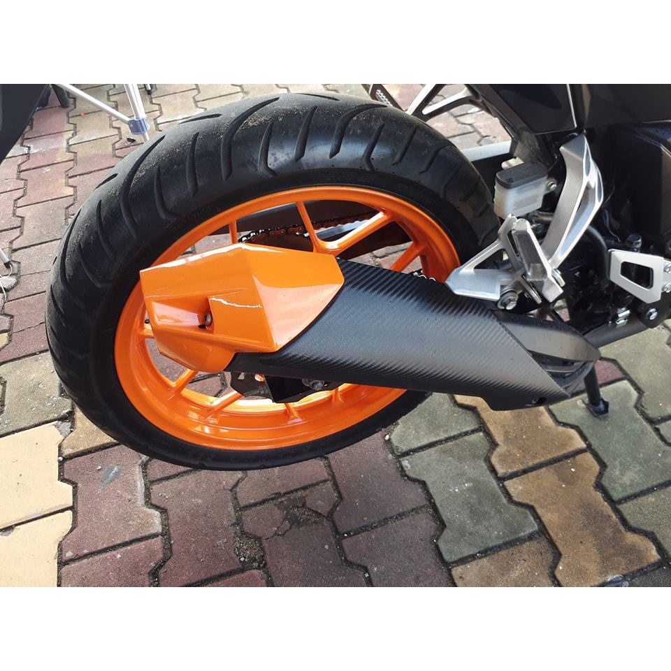 COMBO Sơn xịt Samurai Kurobushi - màu cam Repsol Honda UC+ TC H237