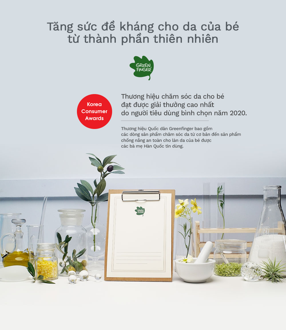 Combo 2 chai Kem Dưỡng Da Mặt Hàn Quốc Cho Bé GREENFINGER PANTHEDIN DERMA FACE CREAM 50ML