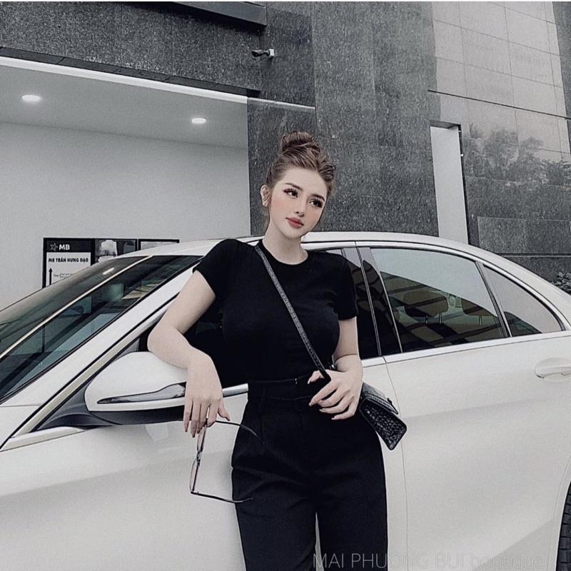 SET ÁO PHÔNG CỔ TRÒN MIX QUẦN BAGGY
