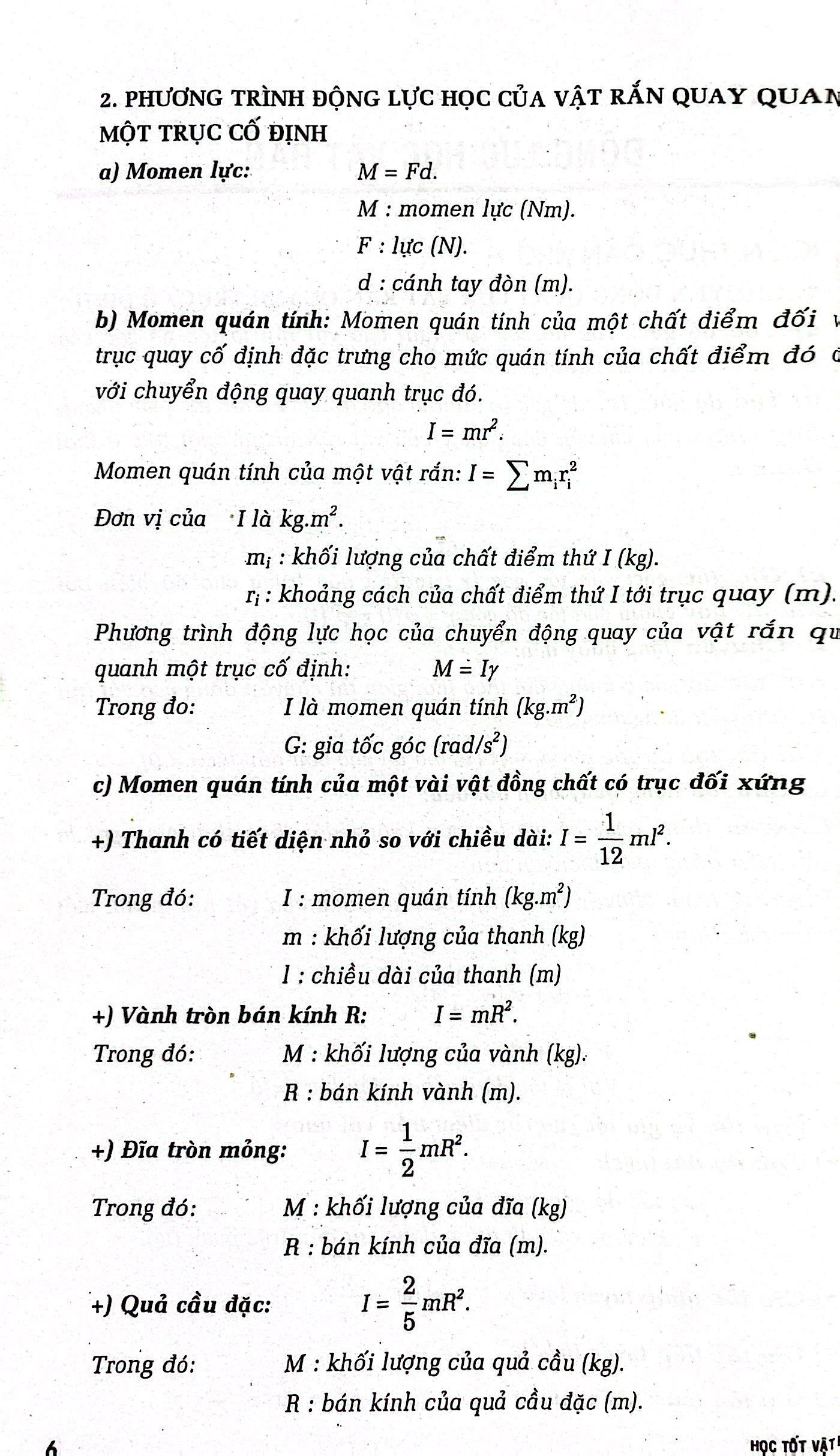 Học Tốt Vật Lí Lớp 12 (Tái Bản)
