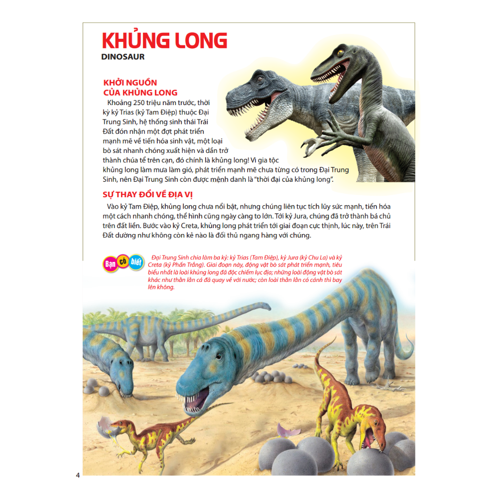 Atlas Động Vật - Vương Quốc Khủng Long