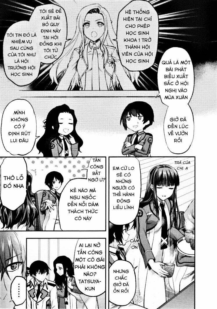 mahouka koukou no rettousei - kaichou senkyo-hen chapter 4 6