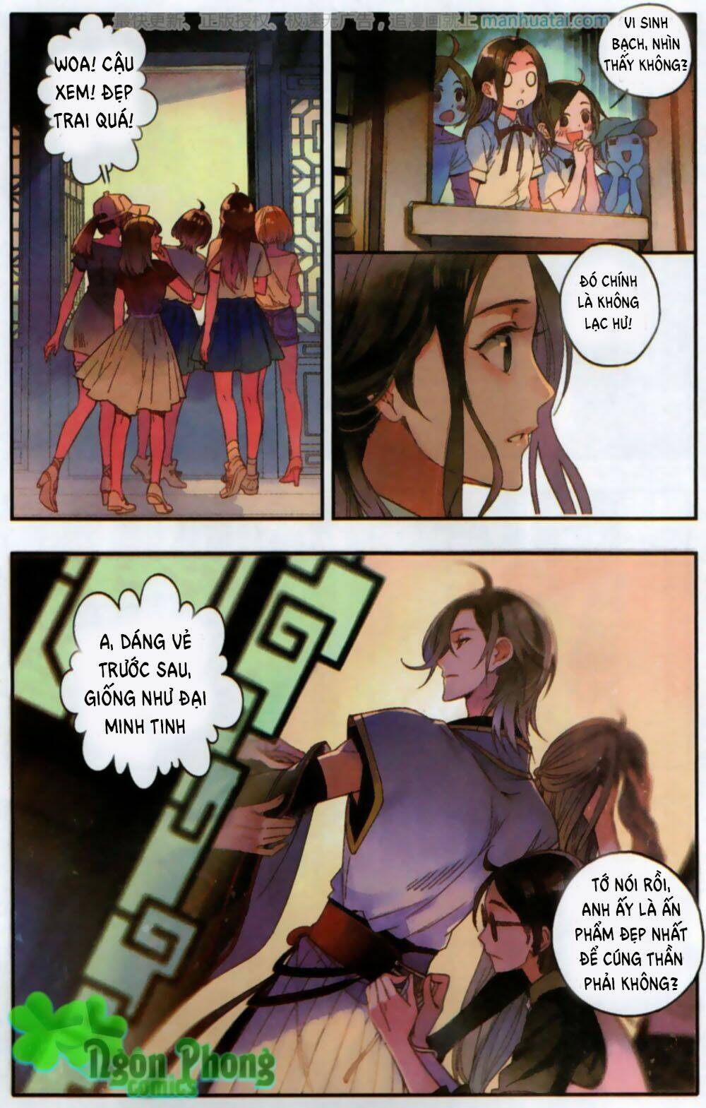 lệnh cấm nghị tộc 2 ẩn diện trấn chapter 2 7