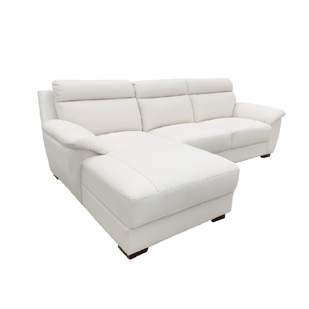 Sofa Góc L/Trái SYMPHONY Màu Trắng Index Living Mall