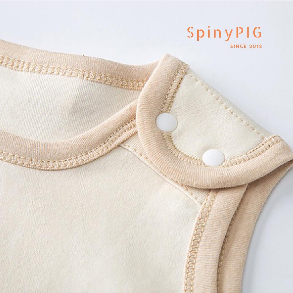 Quần áo sơ sinh 0-2 tuổi 100% cotton hữu cơ tự nhiên không chất tẩy nhuộm an toàn cho bé cộc tay và sát nách