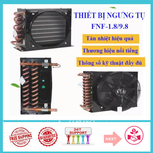 DÀN NÓNG COIL FNF 1.8/9.8 1.5HPđược sử dụng rộng rãi trong các công trình lạnh, máy làm mát, máy sấy
