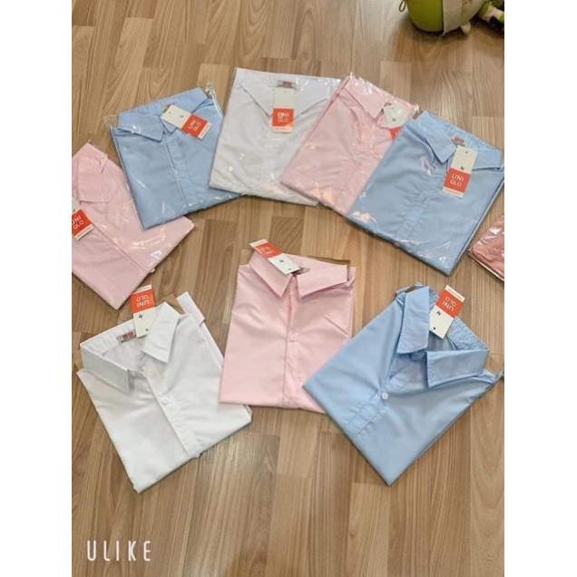 Áo Sơ Mi Cộc Tay ️Áo Sơ Mi Trắng Cộc Tay, Áo Sơ Mi Nữ, Sơ Mi Nữ Cao Cấp - loại 1