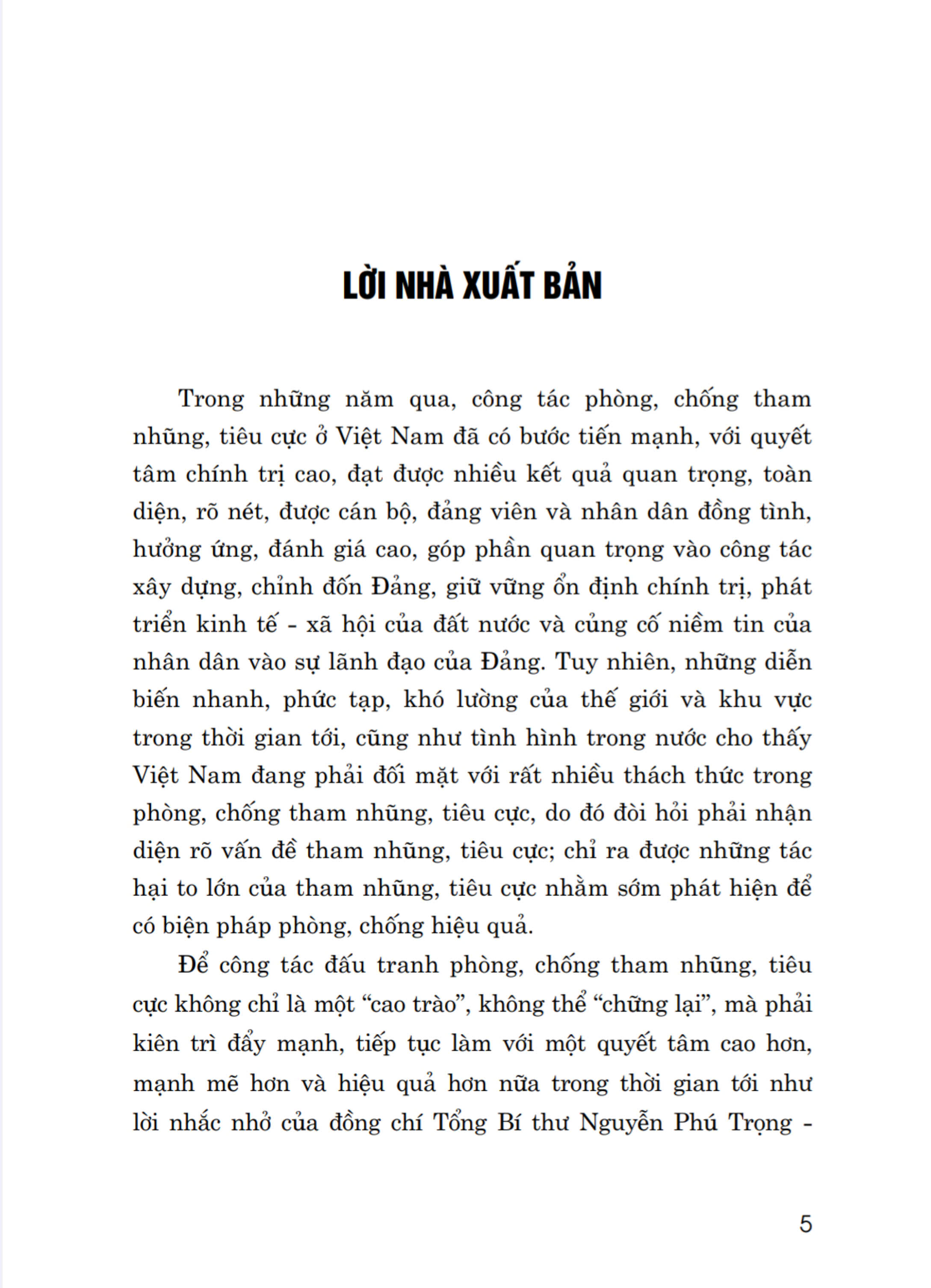 Hỏi - đáp về phòng, chống tham nhũng, tiêu cực ở Việt Nam