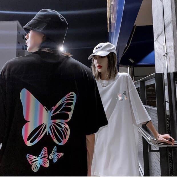 Áo thun Phản quang Unisex - BUTTERFLY