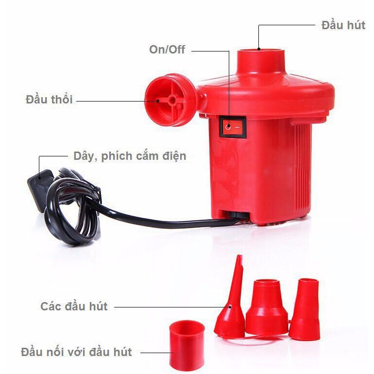 Bơm điện mini 2 chiều Hút và Thổi