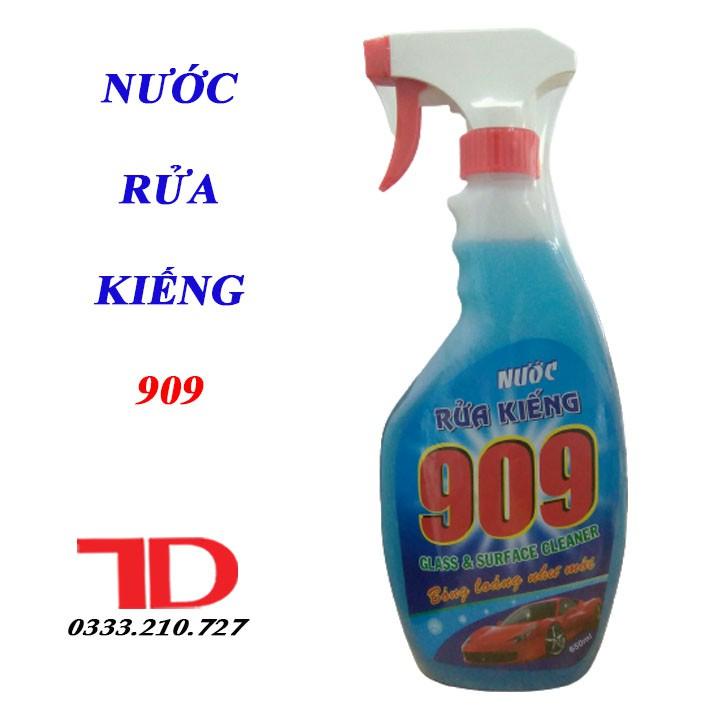 Nước rửa kính 909, nước lau kính chất tẩy rửa đa dụng, nước tẩy rửa vệ sinh kính các loại 909 650ml, nước lau kiếng - Điện Lạnh Thuận Dung