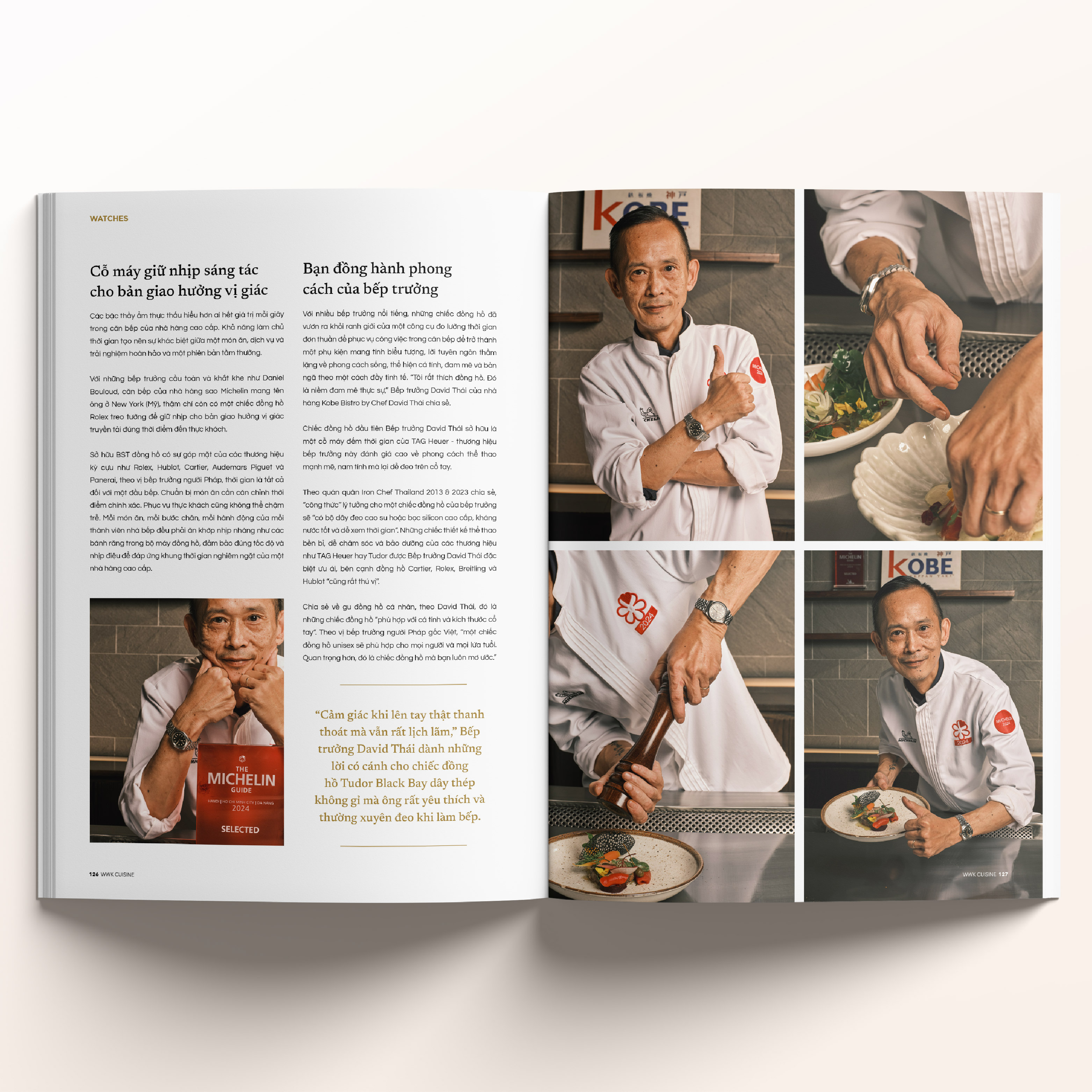 WOWWEEKEND CUISINE Vol 6 - &quot;Chef&quot; Ấn phẩm tôn vinh các bếp trưởng