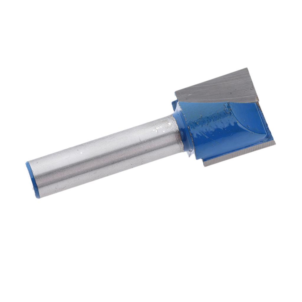 2Pcs 8mm Router Bit Bottom Cleaning Bit Woodworking Router Bit