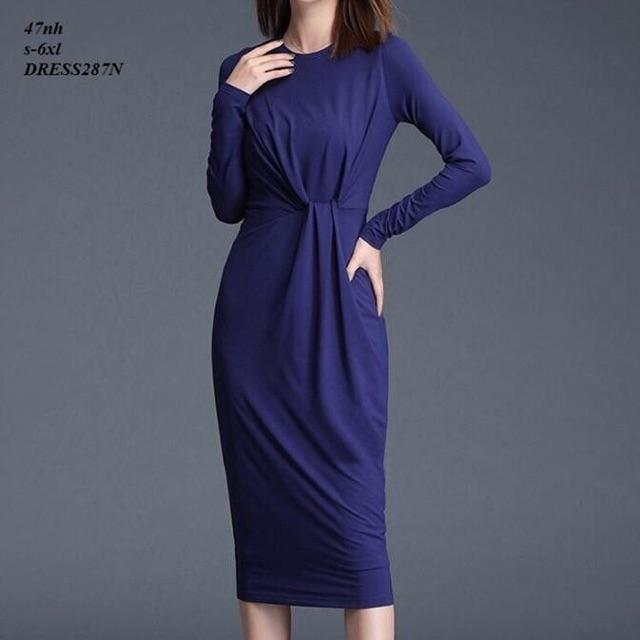 Đầm midi thun cao cấp
