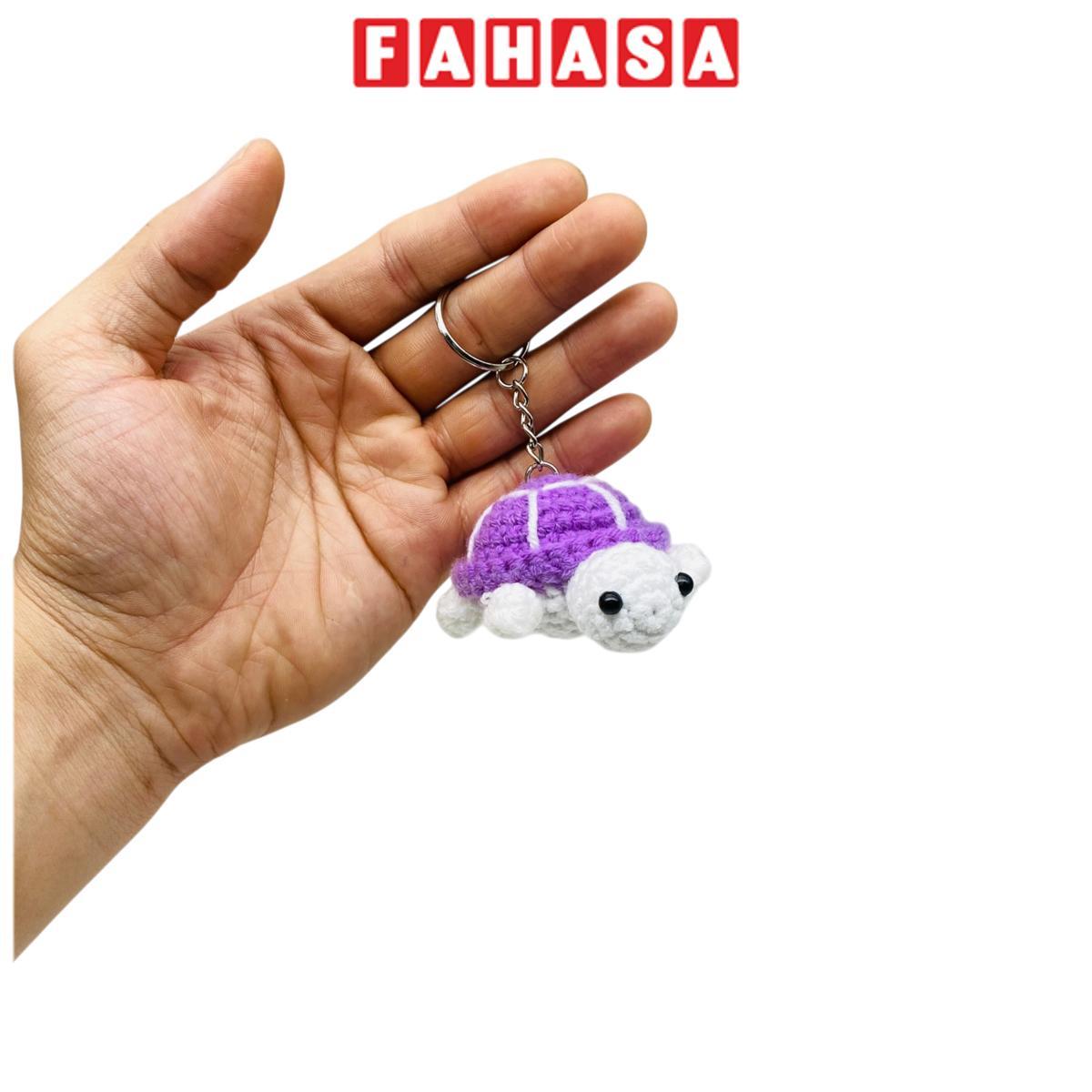 Móc Khoá Len Thủ Công Hình Rùa - Mẫu 16