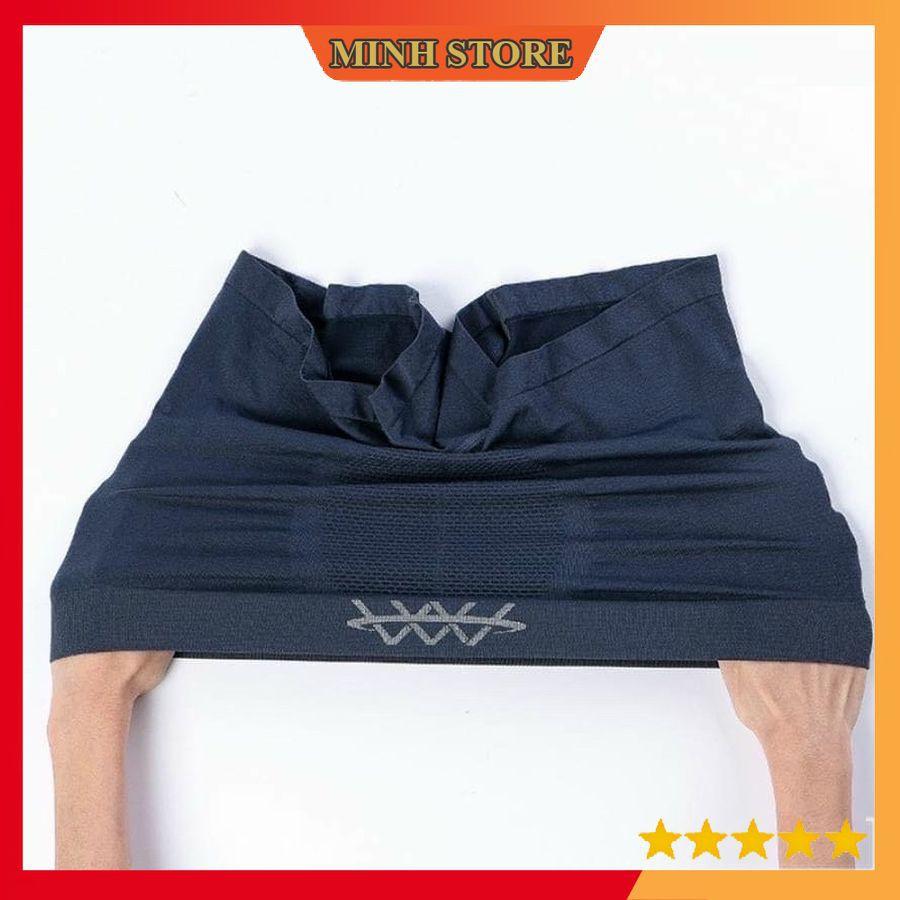 Quần lót nam boxer dệt kim 3A, Quần sịp đùi nam boxer cotton thoáng khí thời trang 43-75 kg (che tên) SA01 - Minhstore66