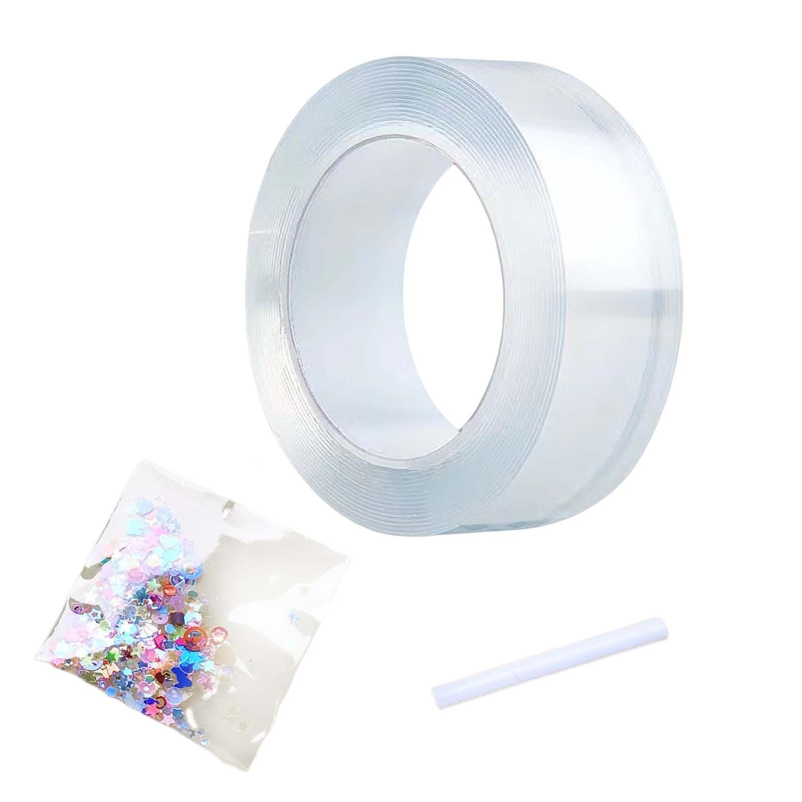 bubble Balloons Blowing Tape Adhesive Mounting Tape Sensory Toy Clear
