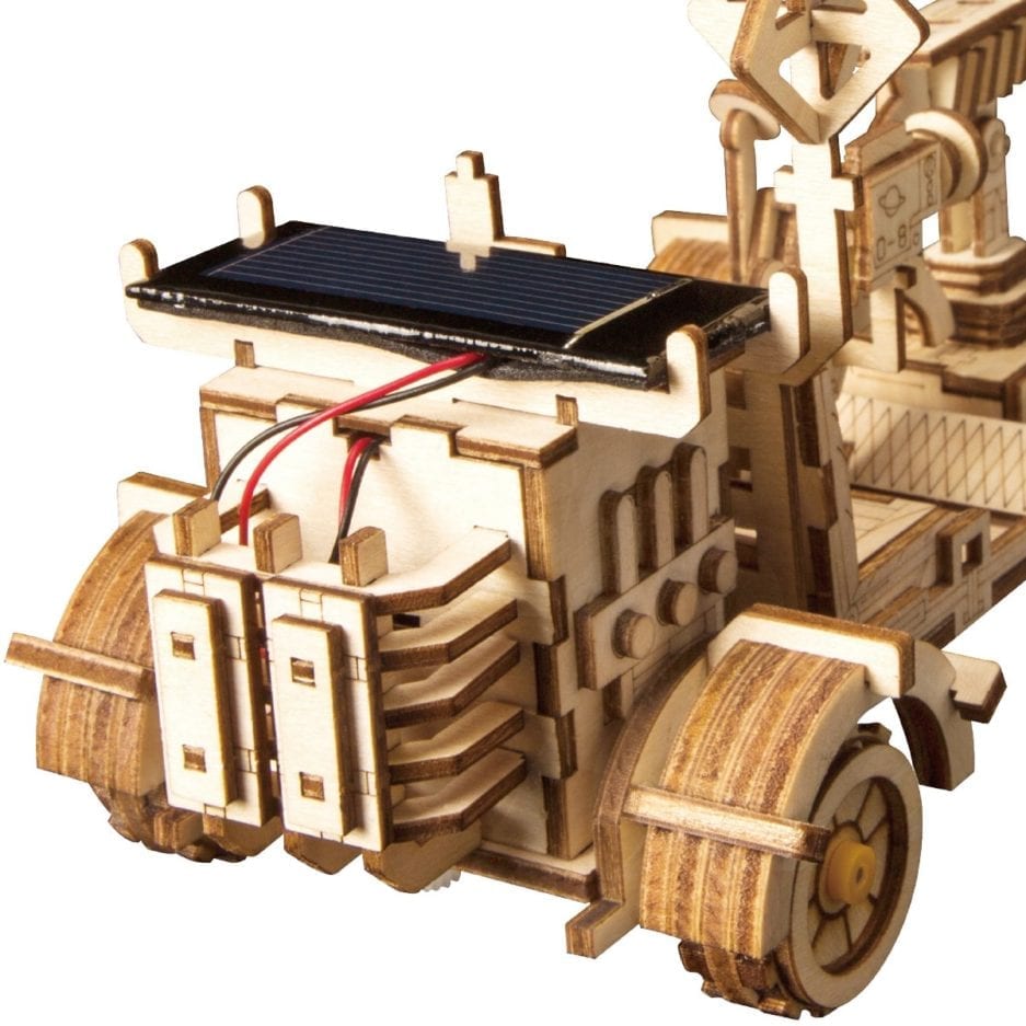 Mô hình lắp ráp Xe Năng Lượng Mặt Trời bằng gỗ 3D (Rambler Rover)-  LS401