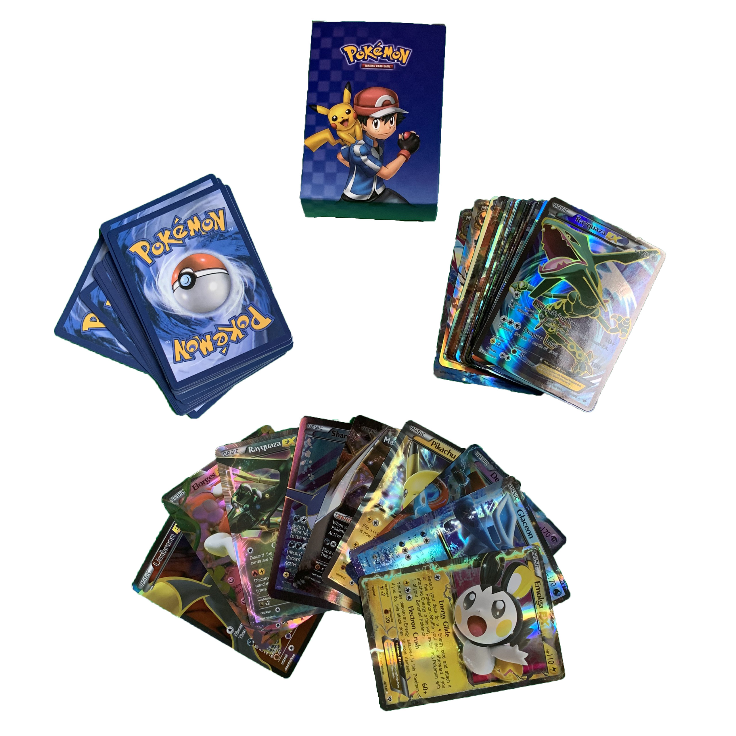 Bộ Thẻ Bài Pokemon 60 Thẻ Chơi Đối Kháng New Đẹp