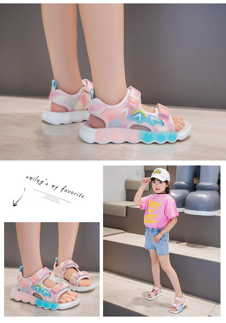 Giày Sandal quai hậu cho bé, giày thể thao siêu nhẹ, chống trơn trượt – GSD9053