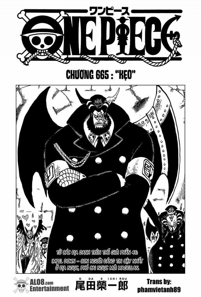 đảo hải tặc - one piece chapter 665 1