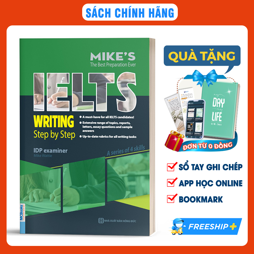 Sách Ielts Writing Step By Step - Dành Cho Người Luyện Thi Ielts