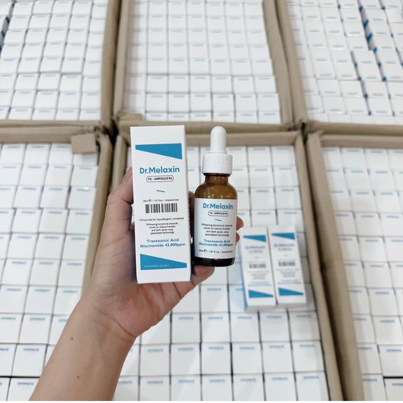 Tinh chất nám hỗ trợ sáng da TX - Ampoule Rx Dr.Melaxin 30ml