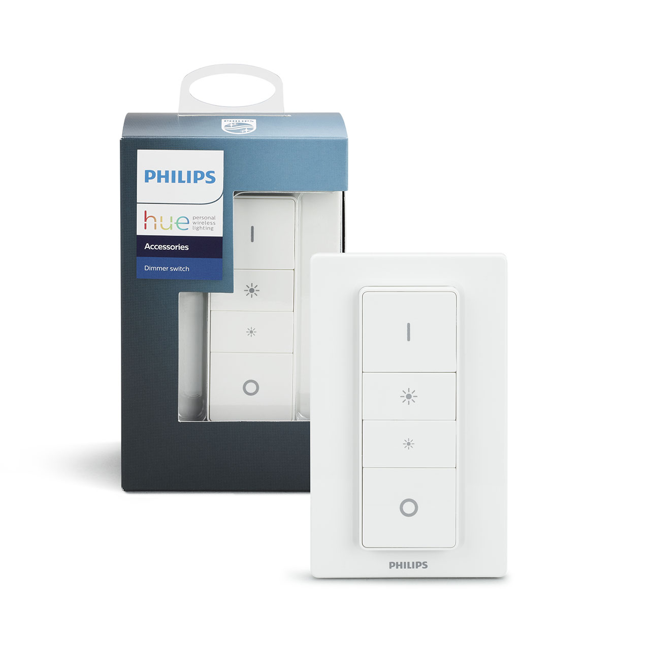 Phím điều chỉnh độ sáng Philips Hue Dimmer Switch (Không dây) - Hàng Chính Hãng