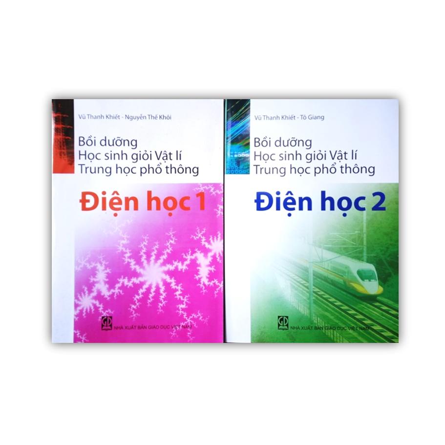 Sách - Combo Bồi dưỡng học sinh giỏi Vật lí Trung học phổ thông Điện học 1 + 2