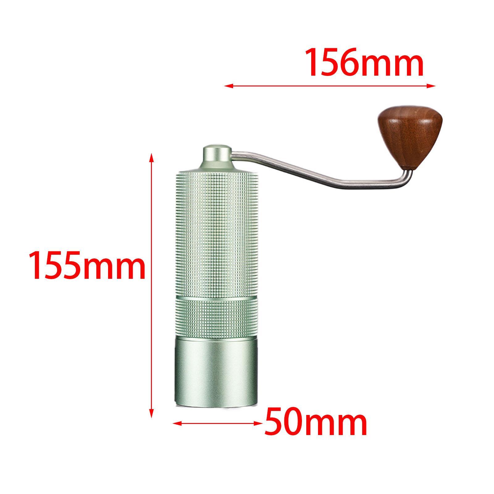 Manual Coffee Grinder Stainless Steel Conical Burr for Drip Coffee Pour over