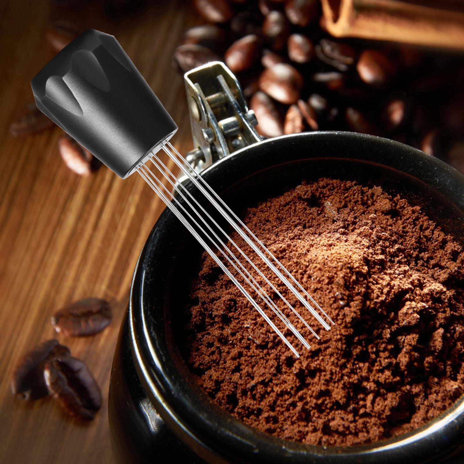 2pcs Needle Professional Coffee Tamper Distributor Coffee Leveler Tool