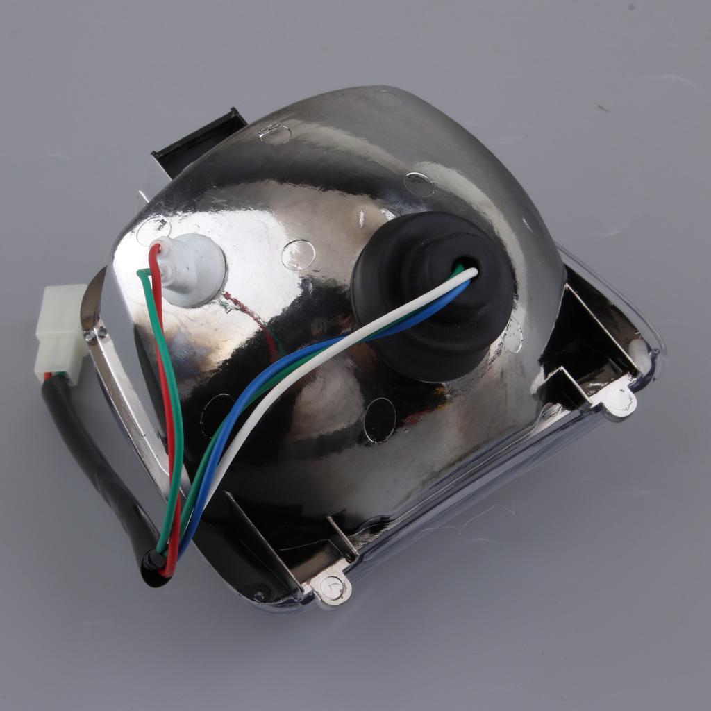 Square Headlight Lamp for 50cc 70cc 90cc 110 Chinese Scooter ATV