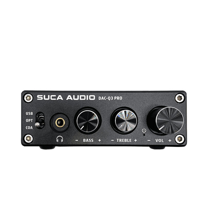 Giải Mã SUCA-AUDIO DAC Q3 Pro - Chip SA9123- Điều Chỉnh Bass-Treble- Hàng Chính Hãng