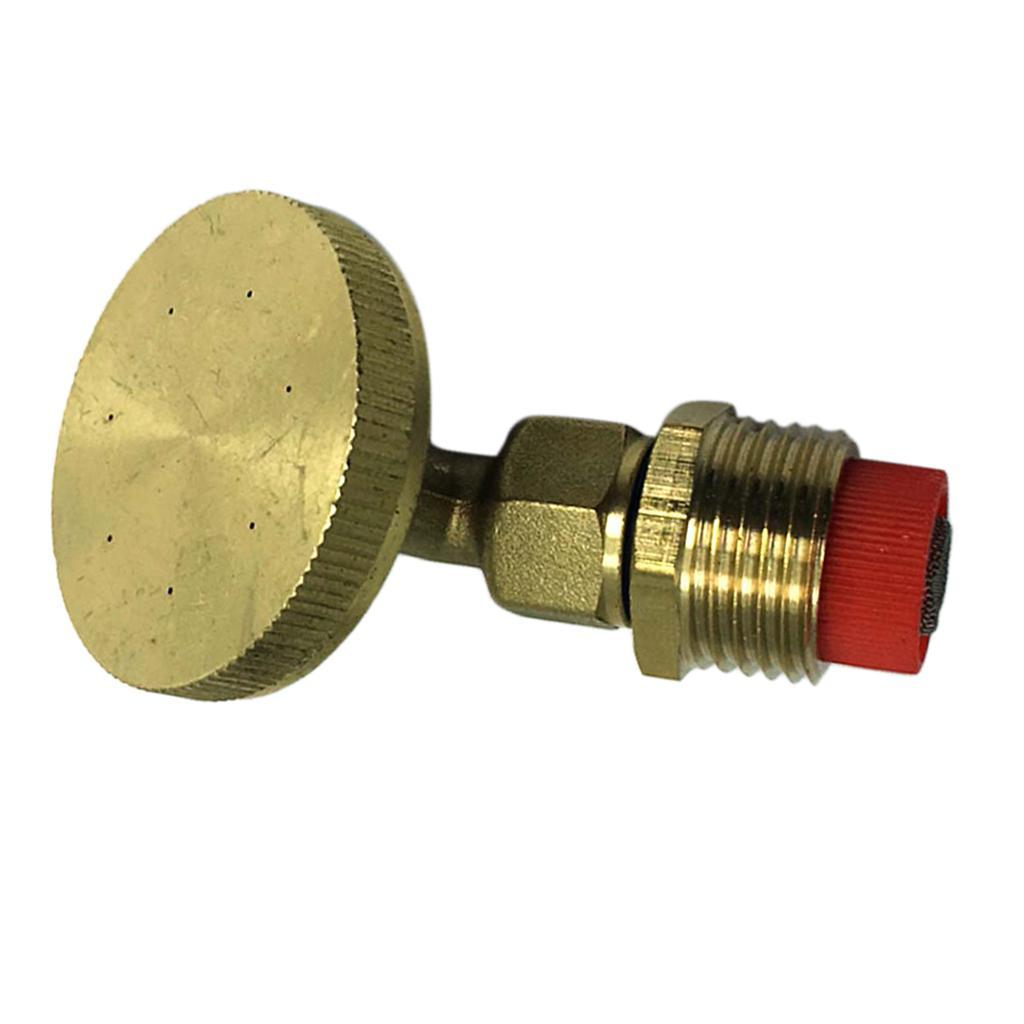 GARDEN BRASS HOSE CONNECTOR ADAPTOR FITTINGS MISTING NOZZLE