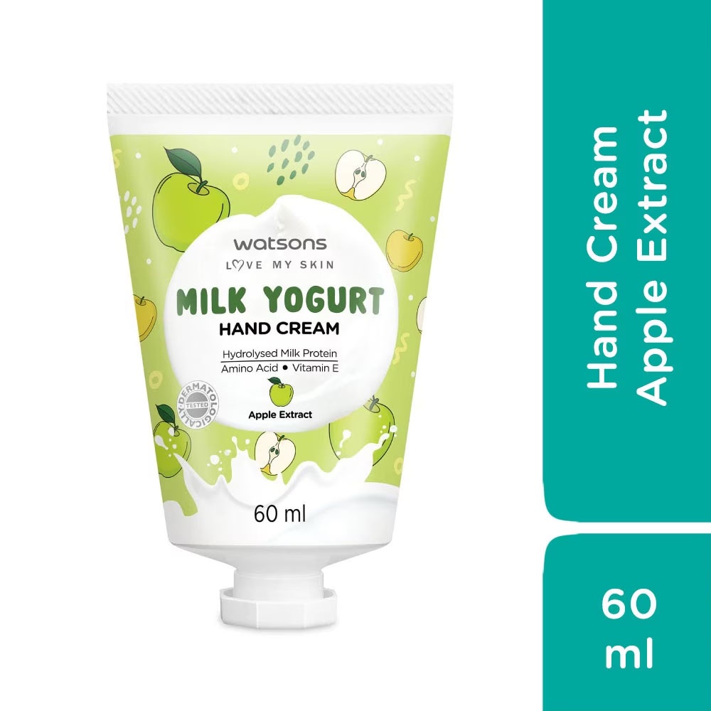 Kem Dưỡng Tay Watsons Milk Yogurt Hương Táo Hand Cream Apple Extract 60ml