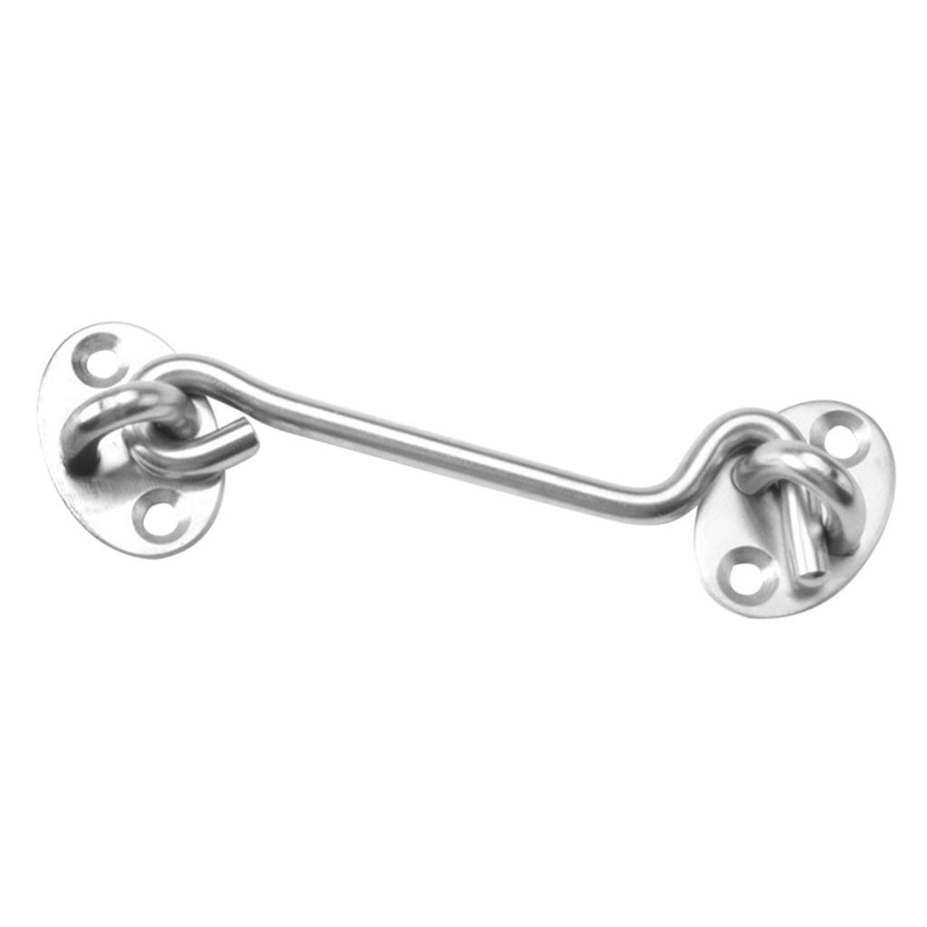 Stainless Steel Window Door Restrictor Catch Child Safety Security Lock 12.8cm