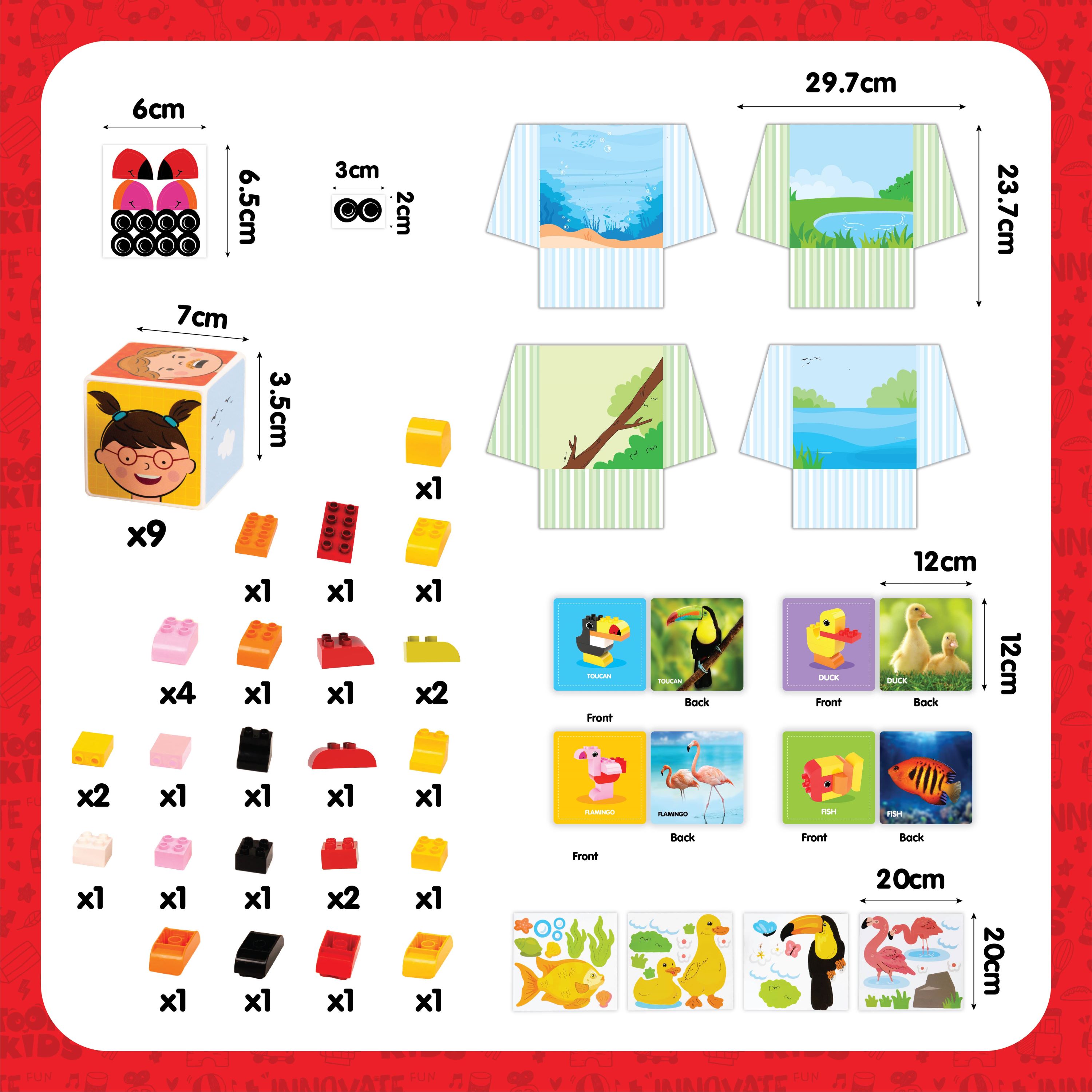Đồ Chơi Khám Phá Cảm Xúc Và Thế Giới Động Vật TOONYKIDS - Exploring Animals And Emotion TN00222