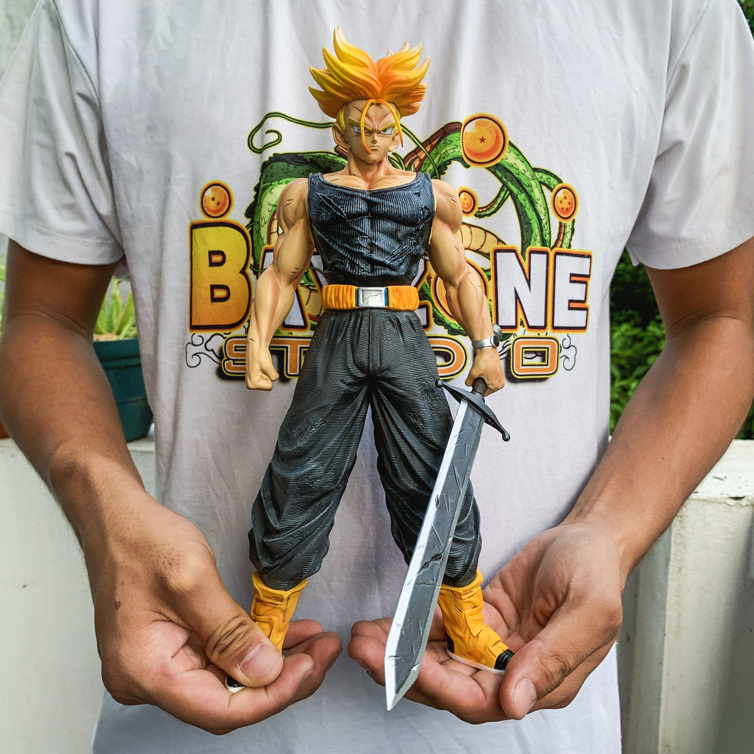 Mô hình trunks super saiyan 2 siêu nét
