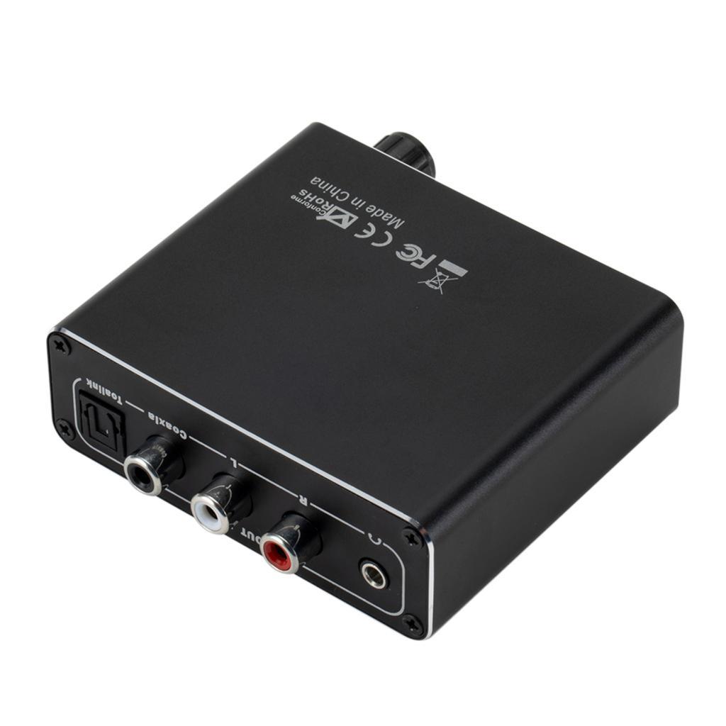 Digital Optical Coaxial  to Analog /.5mm Audio Adapter
