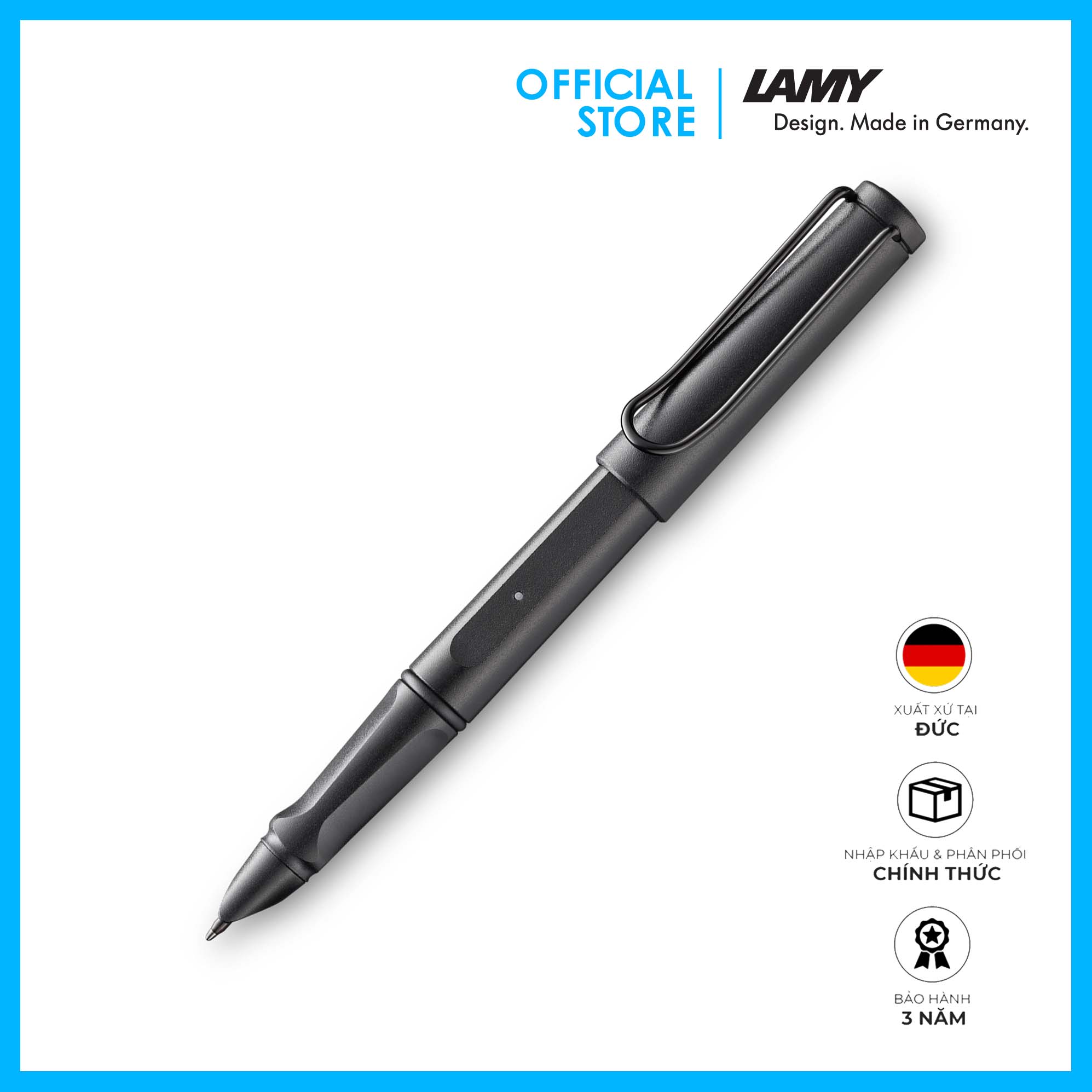 Bút điện tử LAMY safari all black ncode Set