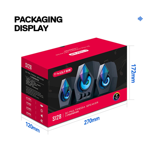 Loa Vi Tính T-Wolf  S128 – Hàng Chính Hãng