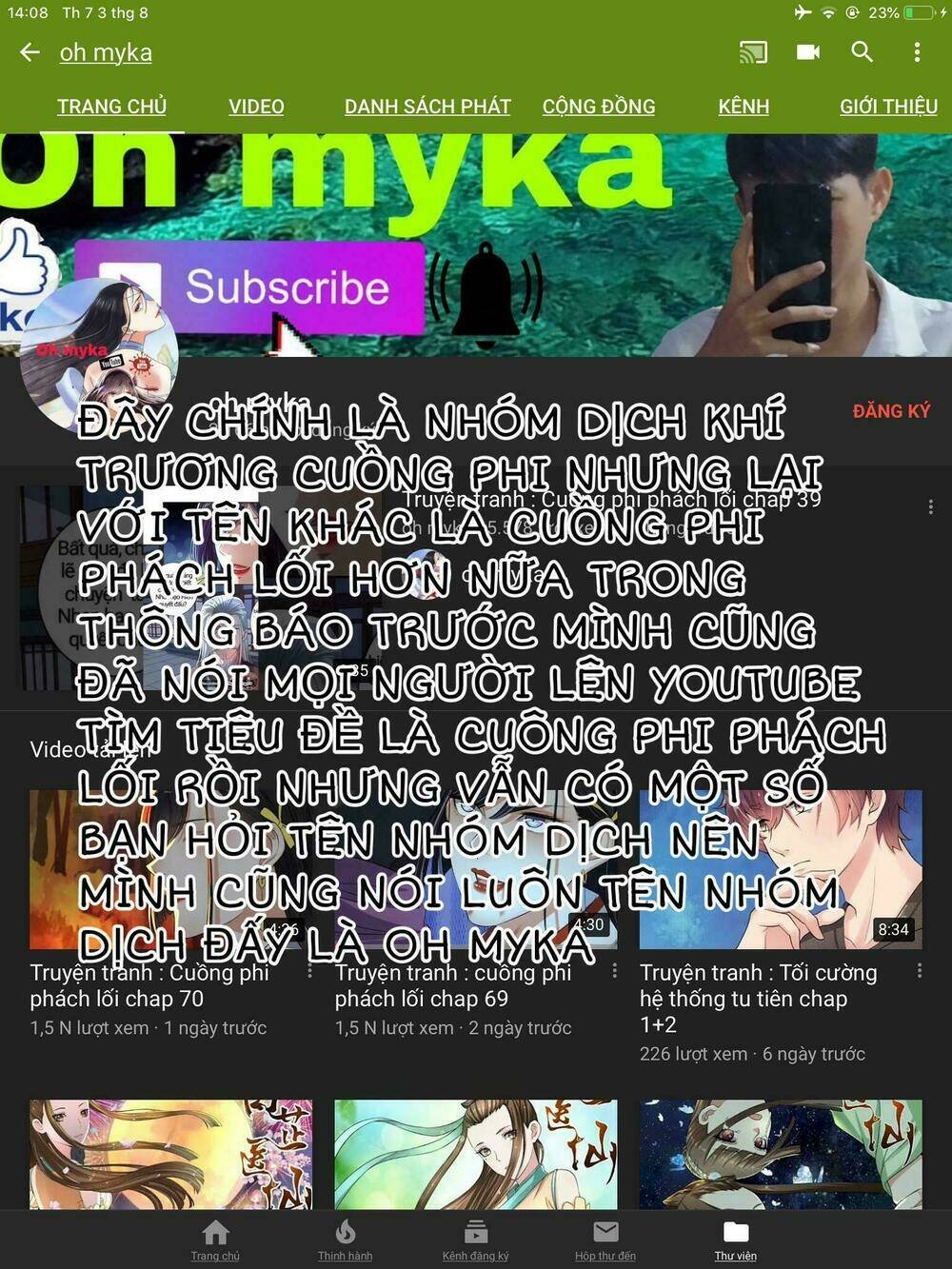 khí trương cuồng phi chapter 7 2