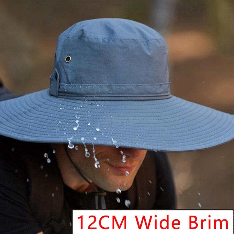 Mũ Chống Nắng Nam / Mũ Rộng Vành Nam / Nón Chống Nắng / Mũ Tai Bèo Vành Rộng Chống Tia UV Thời Trang Mùa Hè Cho Nam