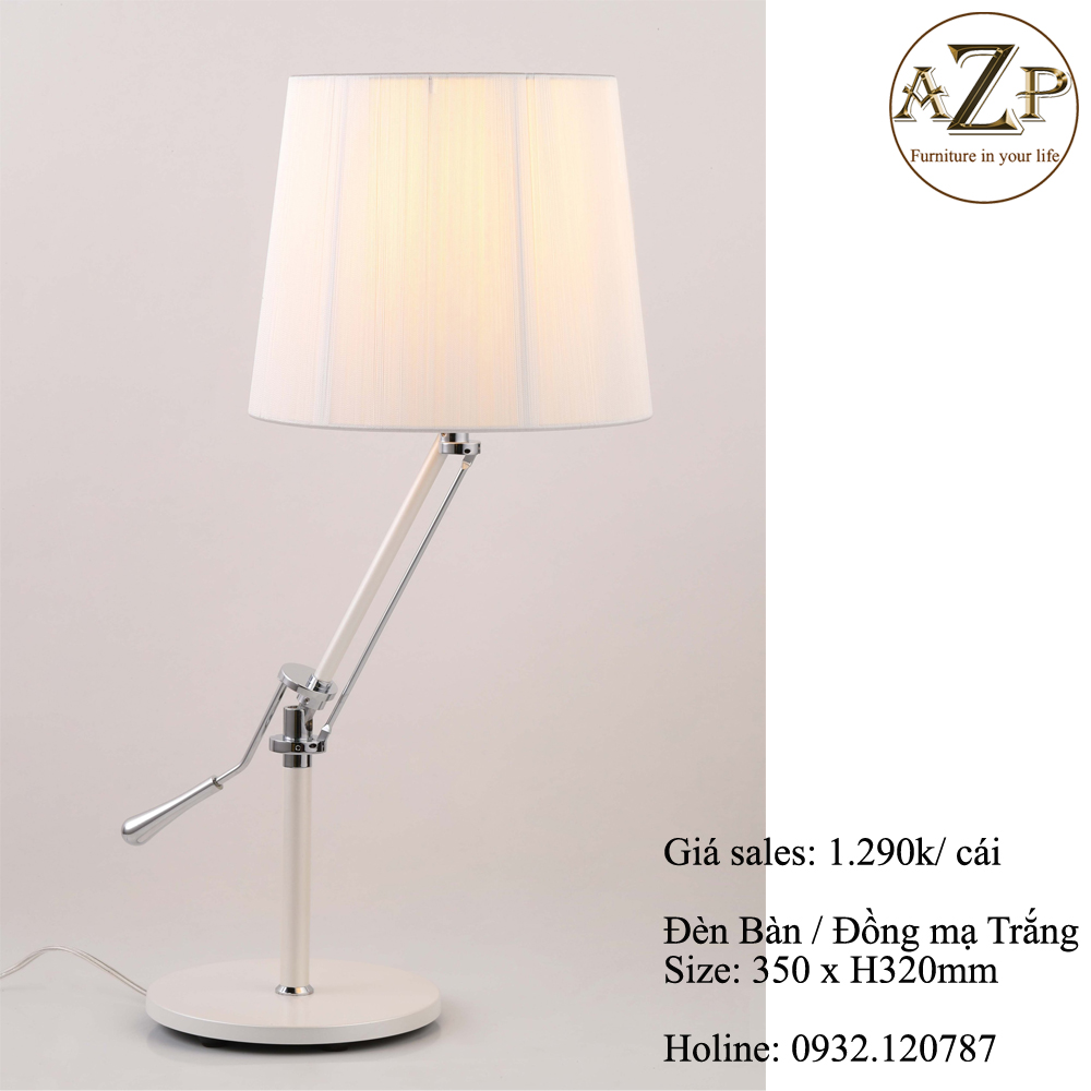 ĐÈN BÀN / ĐÈN ĐẦU GIƯỜNG AZP-MT5035W phong cách đương đại, hàng nhập khẩu AZP